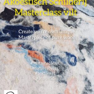 Masterclass 'boven de bank' 100 x 200 cm | op afspraak